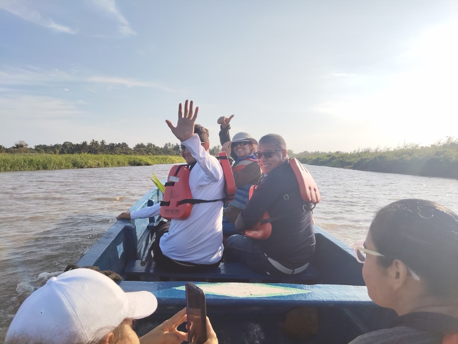Desembocadura del río Magdalena en el Caribe, Colombia